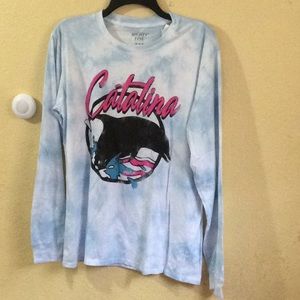 Tie dye women long sleeve shirt NWT